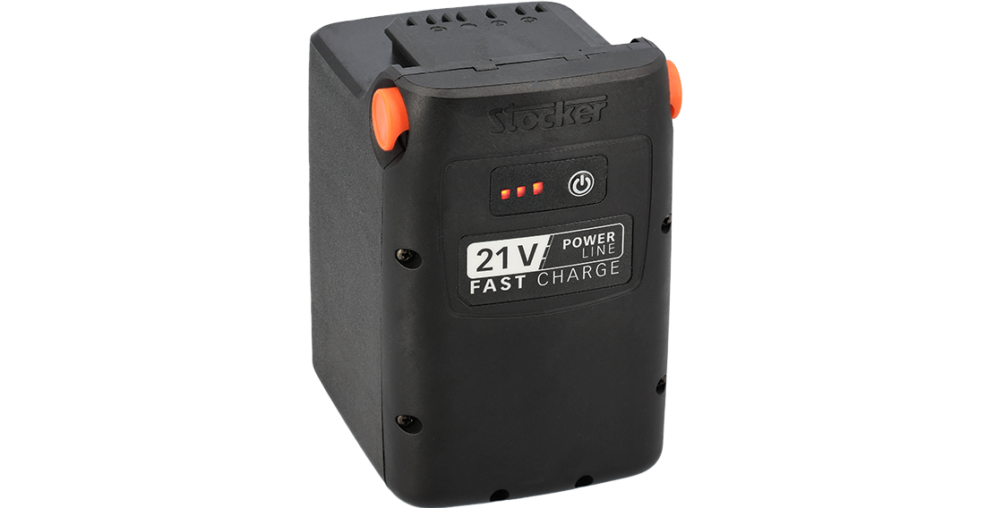 Batteria Fast Charge 21 V 8,0 Ah Stocker Art.338
