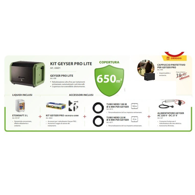 Kit Geyser pro Lite Art.43601
