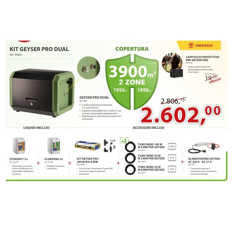 Kit Geyser Pro Dual Art.44602