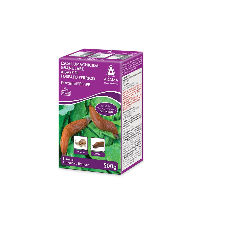 Ferramol Esca Lumachicida PFnPE per Orto e Giardino 500 gr Adama Art. AD230401
