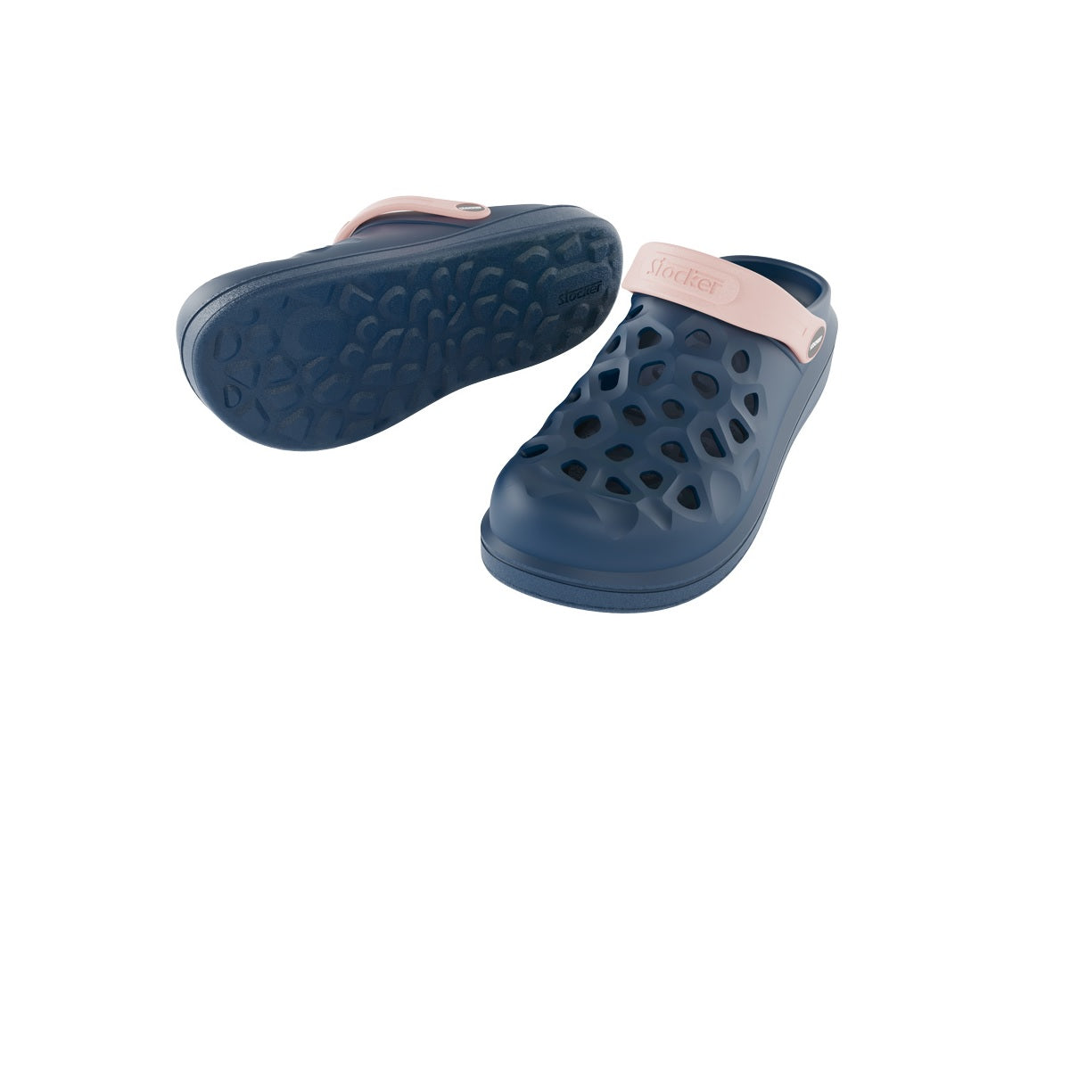 Zoccoli Giardino e Casa Perforato Blu/Rosa (Tg. 41) Stocker