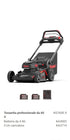 Kit Tosaerba Semovente Brushless Kress 60 V 51 cm Art. KG760E.9