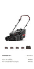 Kit Rasaerba a spinta 40 V 37 cm Cordless Brushless Art. KG745