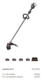 Kit Completo Decespugliatore Kress 40 V 38 cm senza spazzole Art. KG154