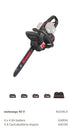 Kit Motosega Kress 40 V 35 cm senza spazzole Art. KG346
