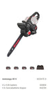 Kit Motosega Kress 40 V 40 cm senza spazzole Art. KG347E