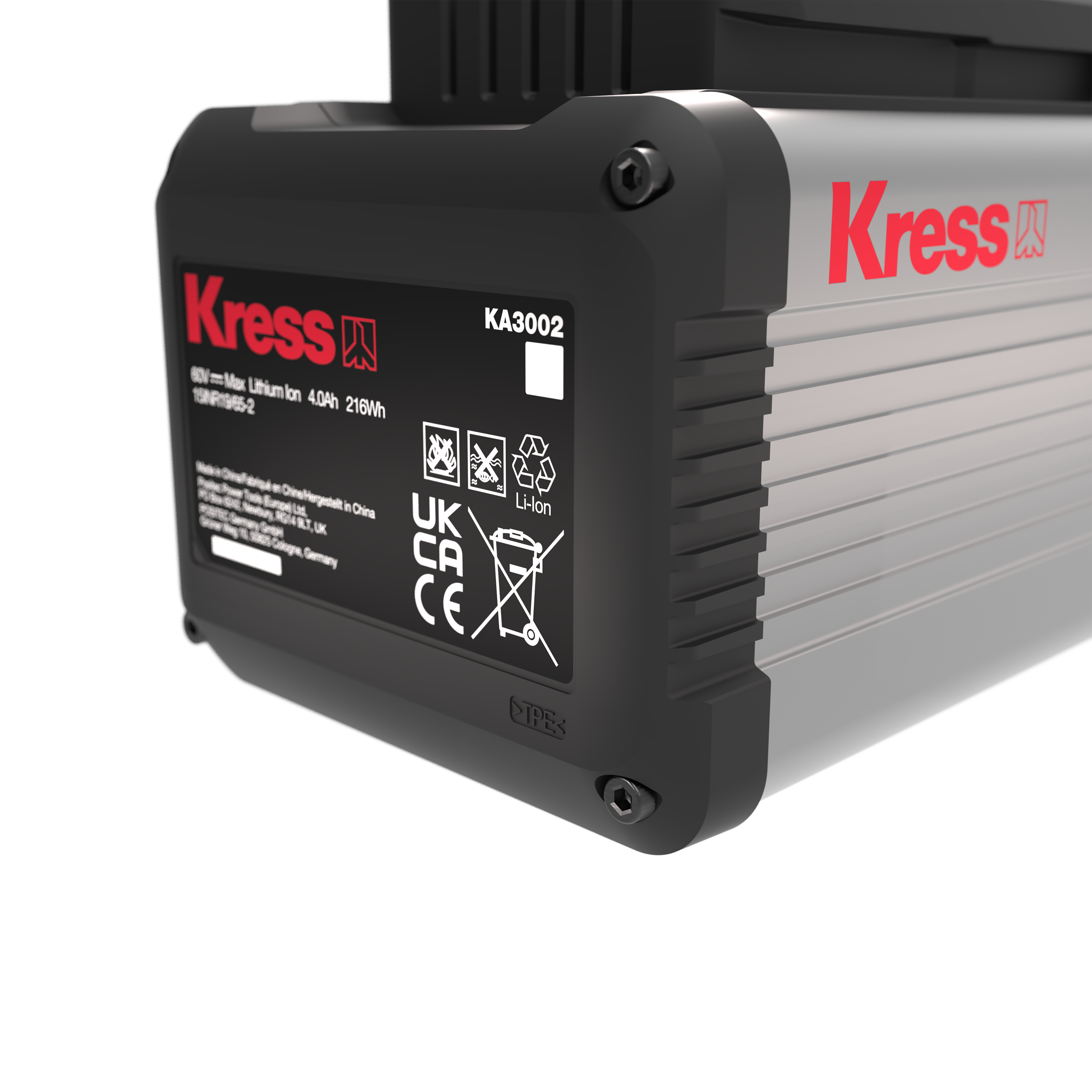 Batteria agli Ioni di Litio Kress 60 V / 4 Ah Art. KA3002