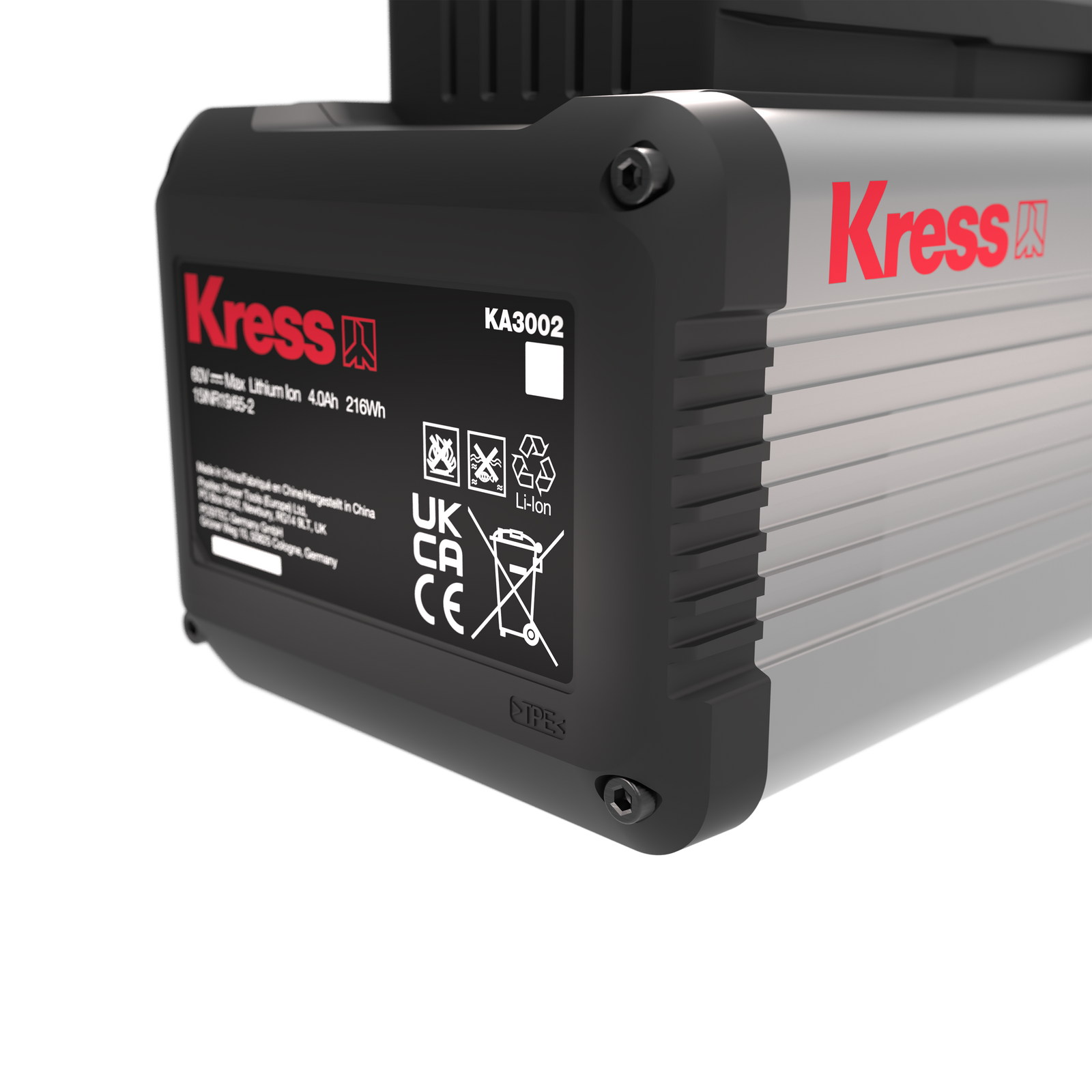 Batteria agli Ioni di Litio Kress 60 V / 4 Ah Art. KA3002
