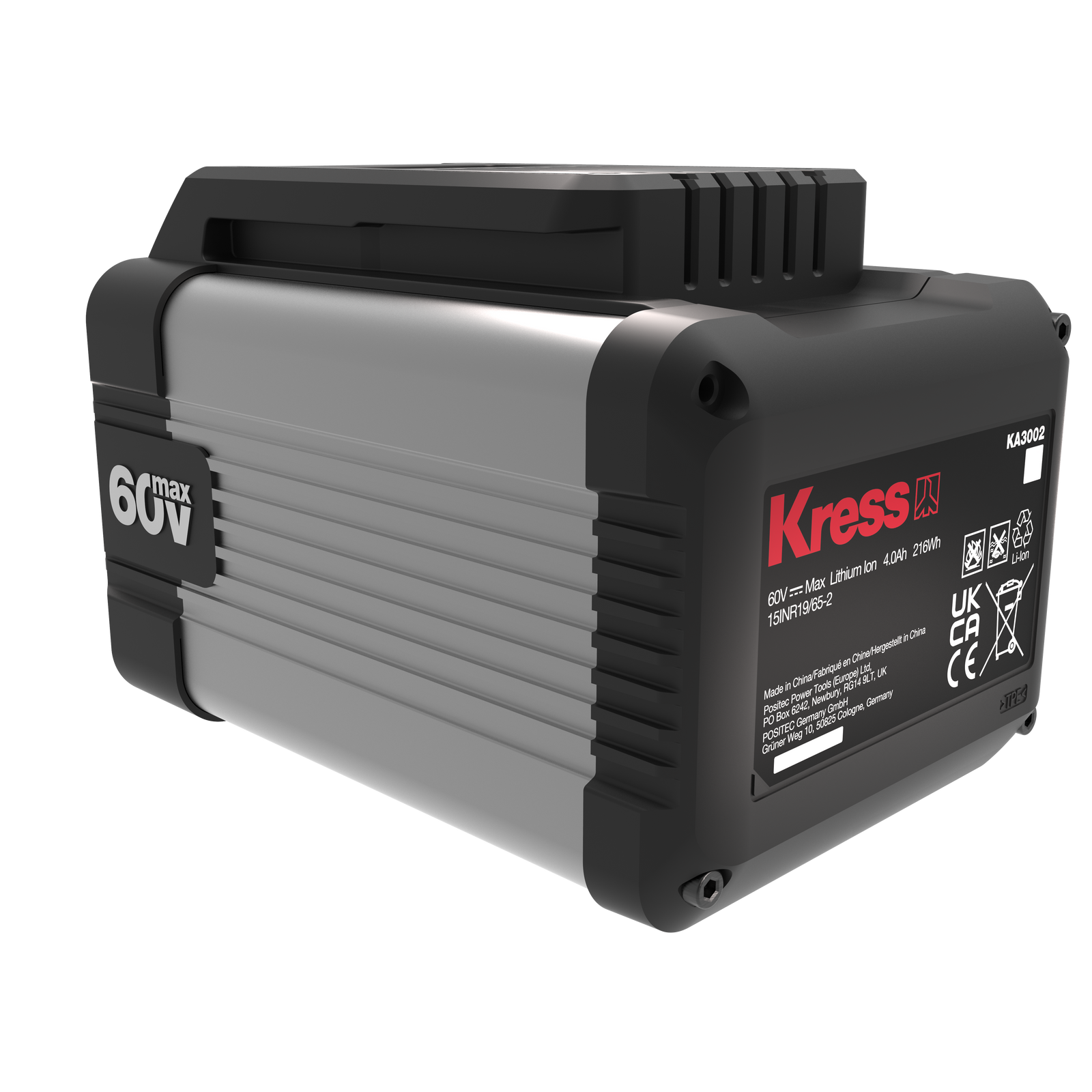 Batteria agli Ioni di Litio Kress 60 V / 4 Ah Art. KA3002