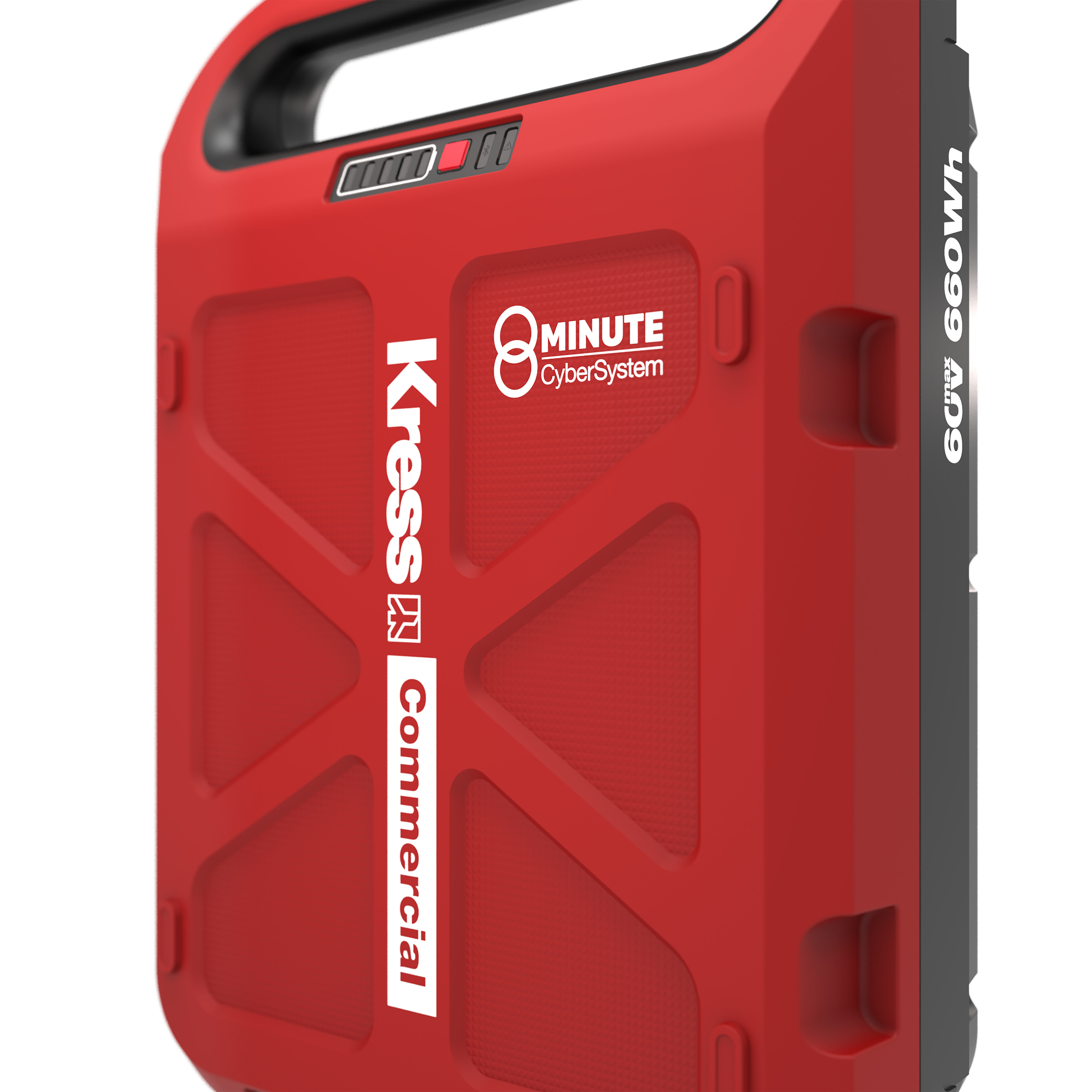 Kress Commercial 60 V 660 Wh 8 Minuti CyberPack Batteria di Grande Capacità Art. KAC810