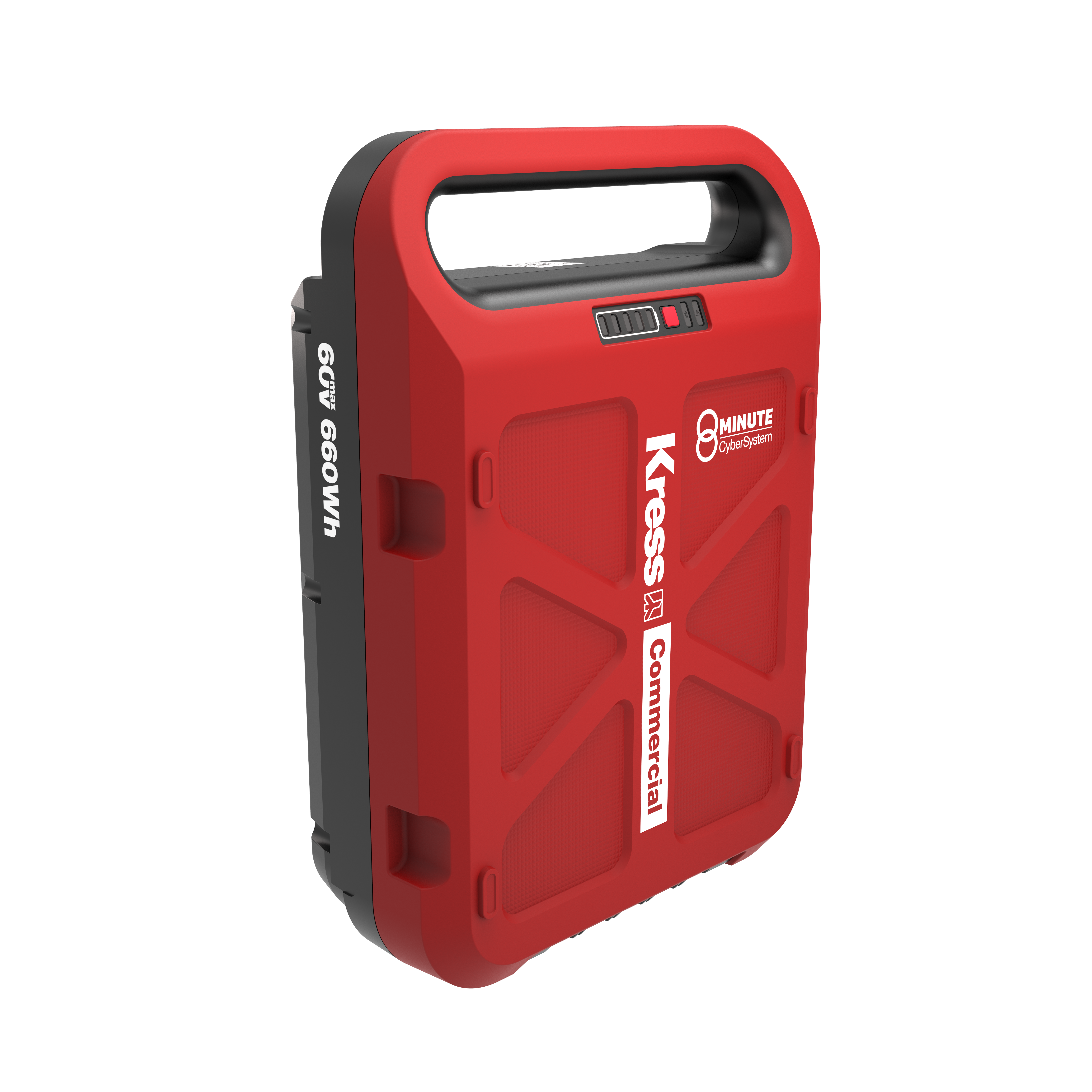 Kress Commercial 60 V 660 Wh 8 Minuti CyberPack Batteria di Grande Capacità Art. KAC810