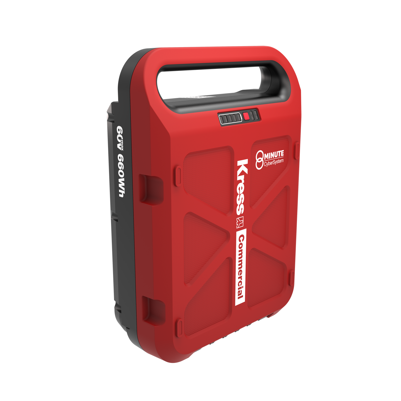 Kress Commercial 60 V 660 Wh 8 Minuti CyberPack Batteria di Grande Capacità Art. KAC810