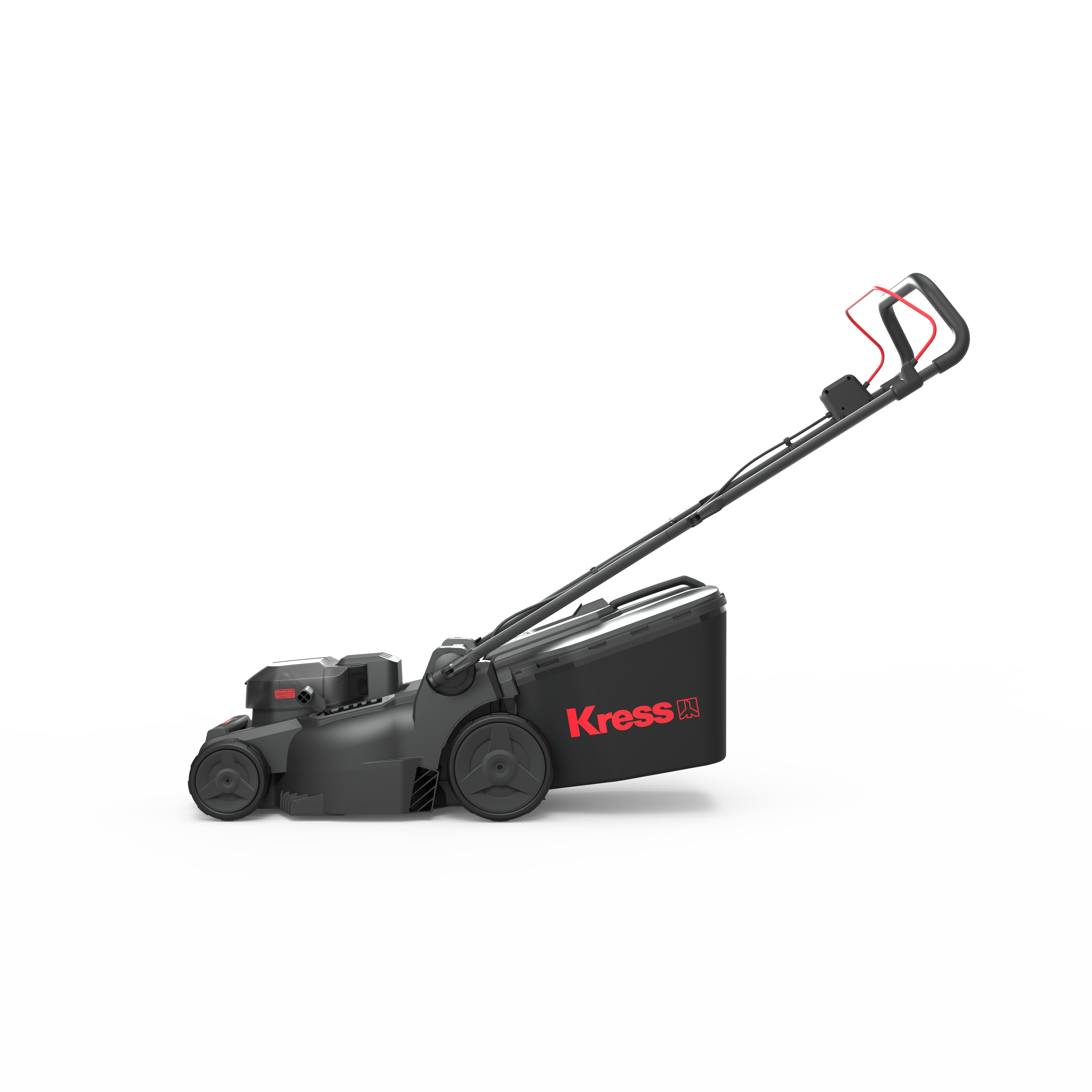 Kit Rasaerba a spinta 40 V 37 cm Cordless Brushless + 2 Batterie 20V + Caricatore Doppio Art. KG745