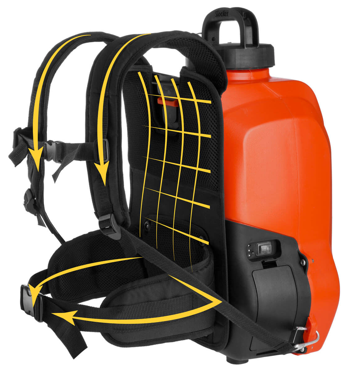 Pompa a Zaino Elettrica Ergo 12 L Li-lon FPM Stocker Art. 226