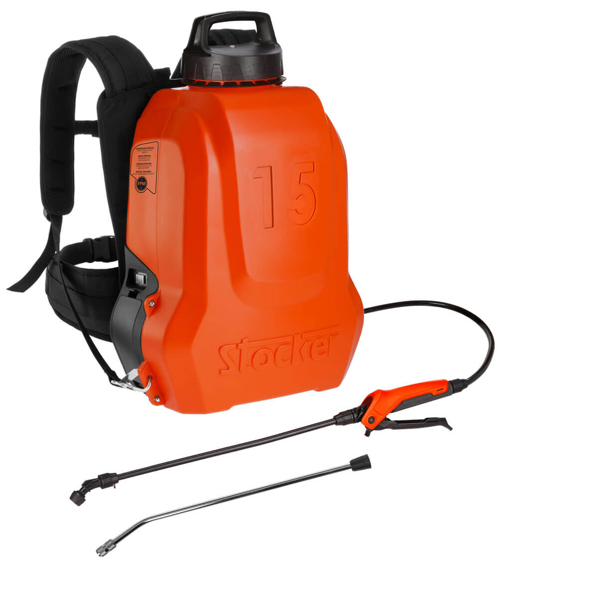 Kit Pompa a zaino Ergo 15 L 21 V + Batteria 2,6 Ah + Caricabatteria doppio
