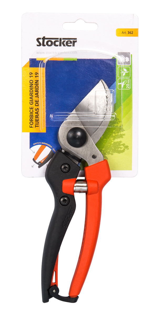 Forbice Giardino Bypass 19 cm Stocker Art. 322