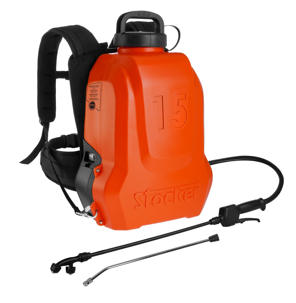 Nebla Pompa a Zaino Elettrica 15 L Li-lon FPM Stocker Art. 403