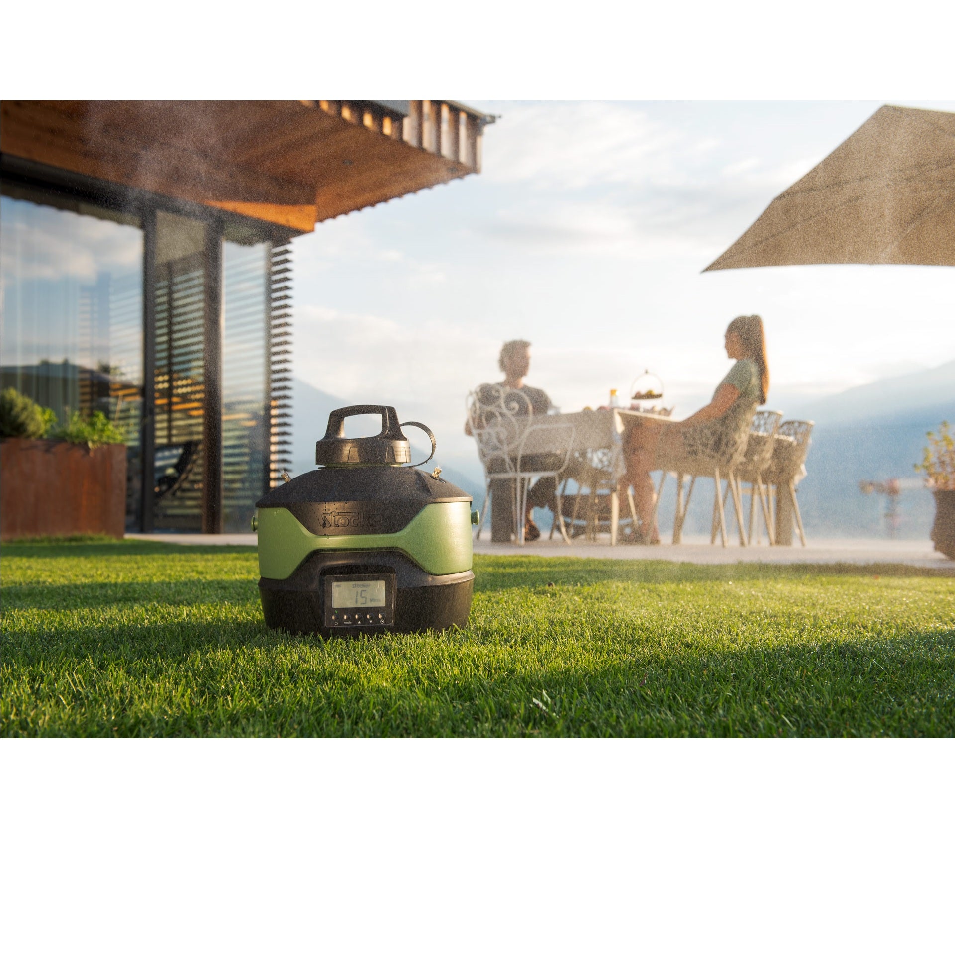 Stocker Geyser Nebulizzatore Verde 4 L Li-Ion