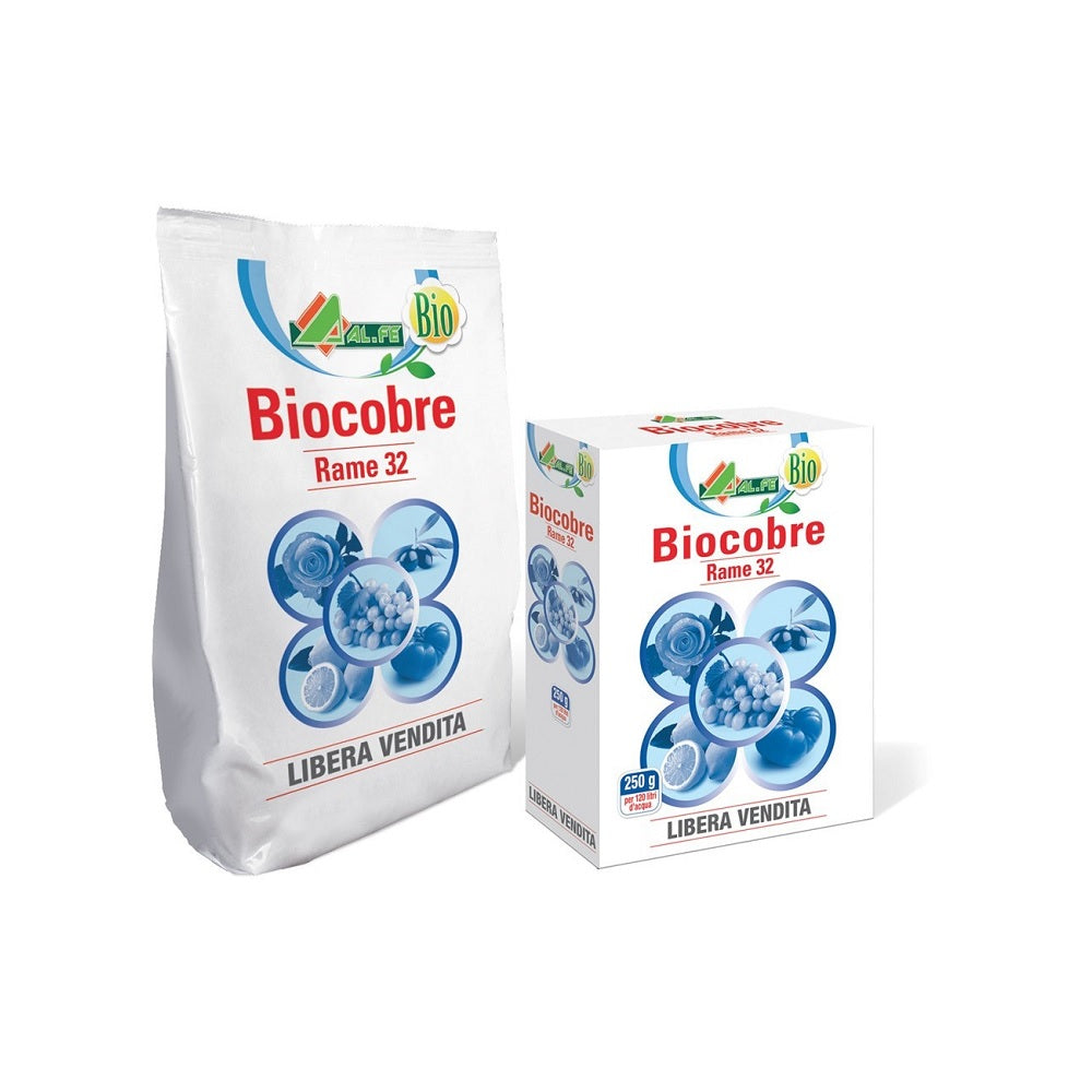 BIOCOBRE RAME 32 CONCIME 5 Kg CE - Miscela di Microelementi Rame (Cu) (ossicloruro) 32% e Manganese (Mn) (solfato) 0,7 Cod. 1F09RA32C01