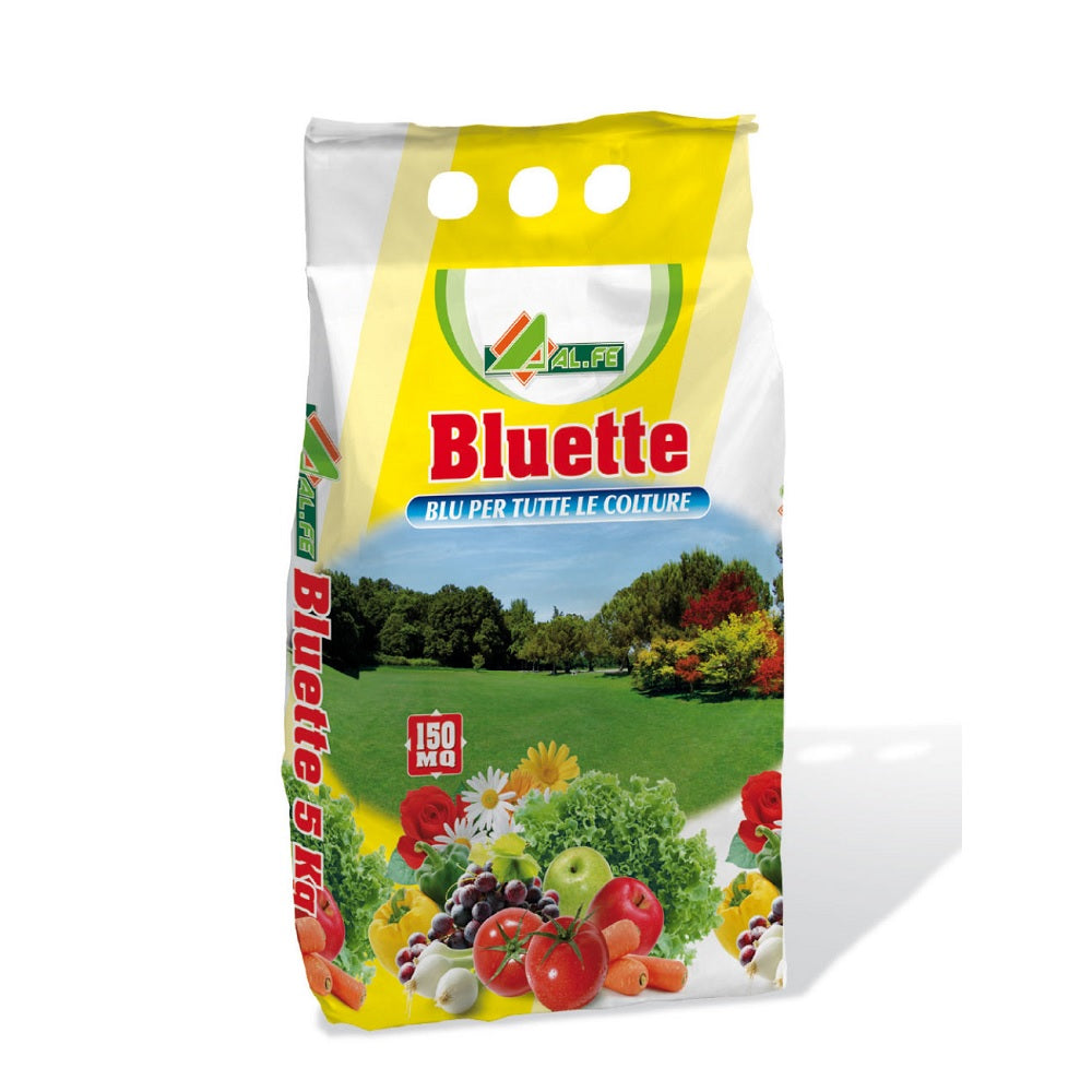 BLUETTE Blu per tutte le colture CONCIME 5 Kg CE Concime NPK 12-12-17 con Zinco (Zn) Cod. 1A00BLUEC01