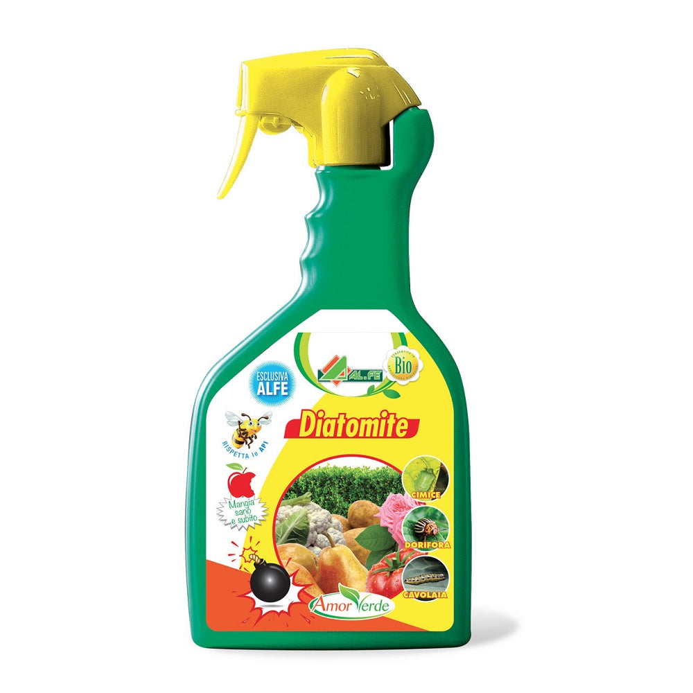 DIATOMITE PRONTO USO 750 ml Corroborante, Potenziatore delle Difese Naturali delle Piante Cod. 1I09DIATC21