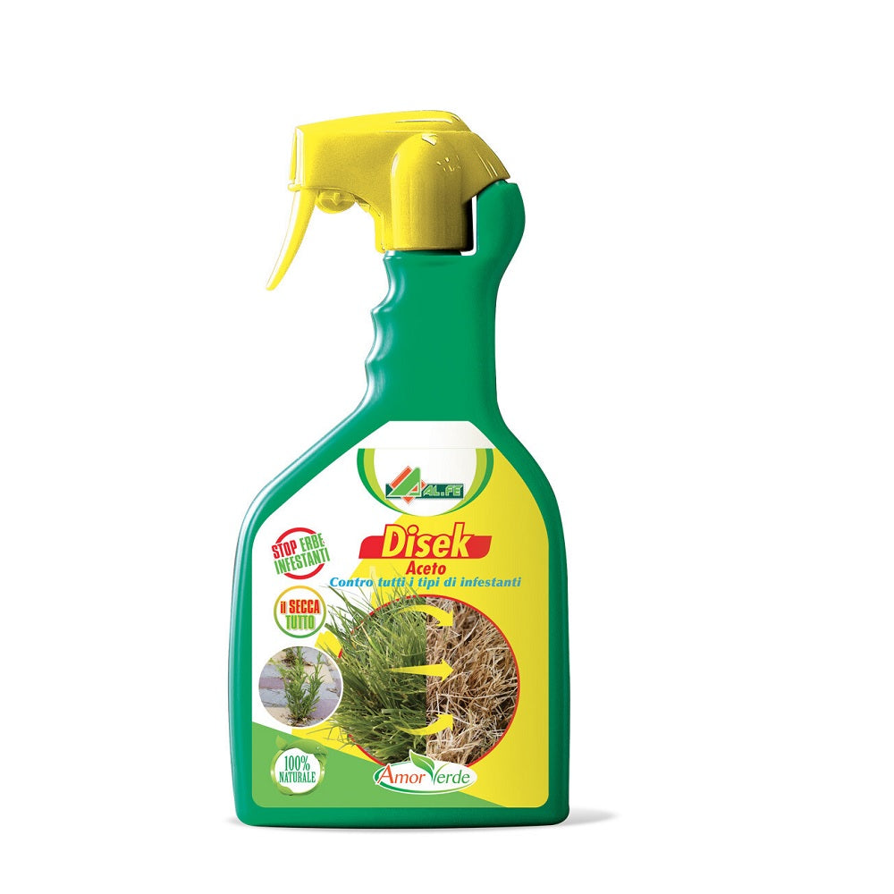DISEK PRONTO USO 750 ml Aceto Concentrato Contro Tutti i Tipi di Infestanti Cod. 1D01ACEPC10