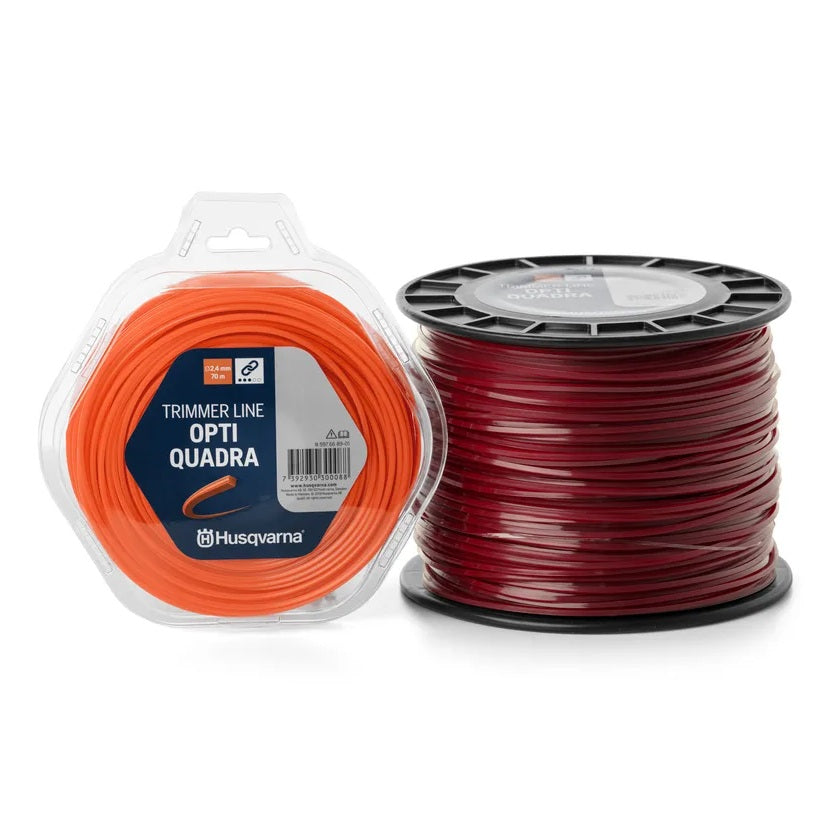 Husqvarna Filo Opti Quadra per Decespugliatore 2,4mmX70m Cod. Art. 597 66 89‑01