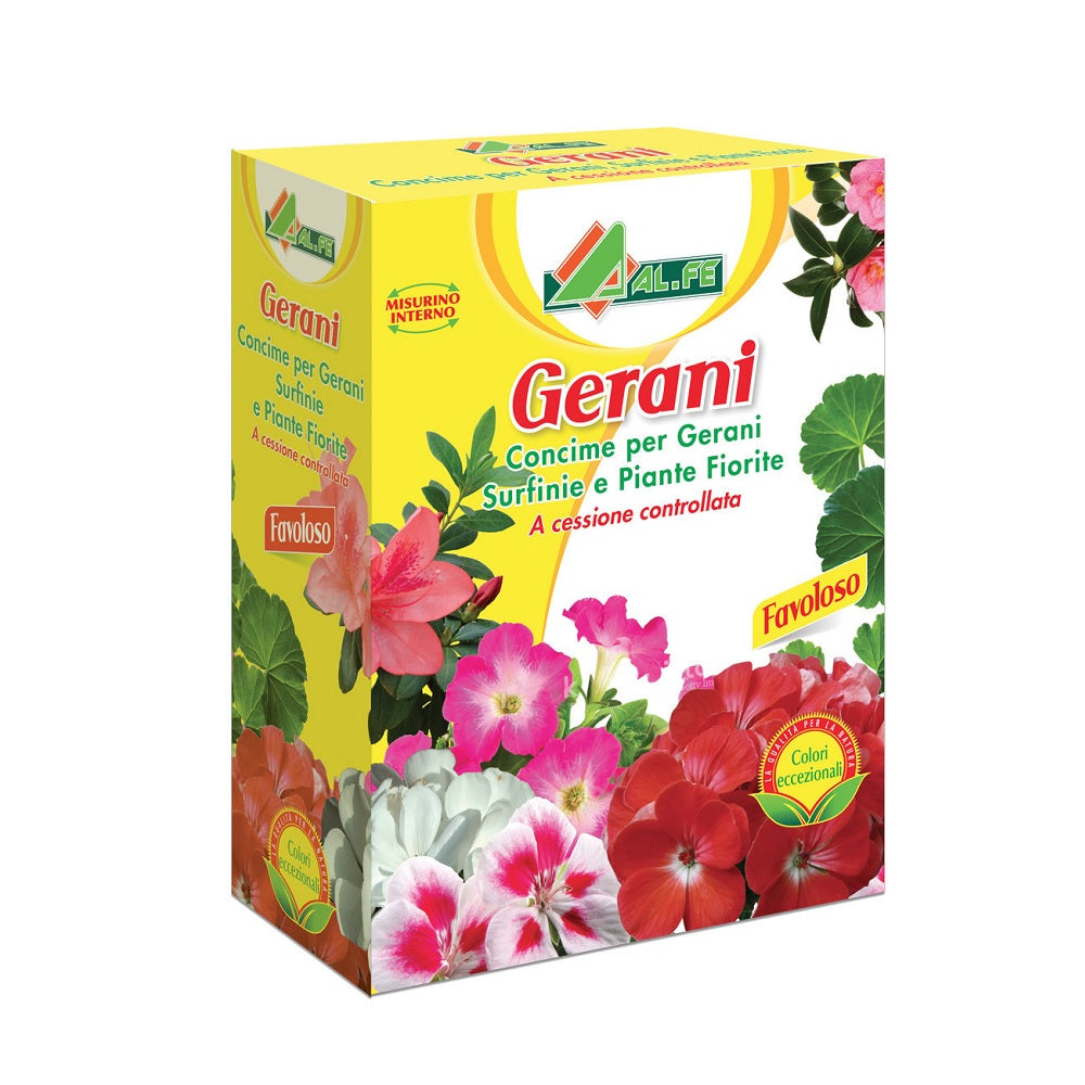 Gerani Concime Minerale Composto NPK 12-6-12 (Mg) (2) a Basso Tenore di Cloro Cod. 1A00GERIC02