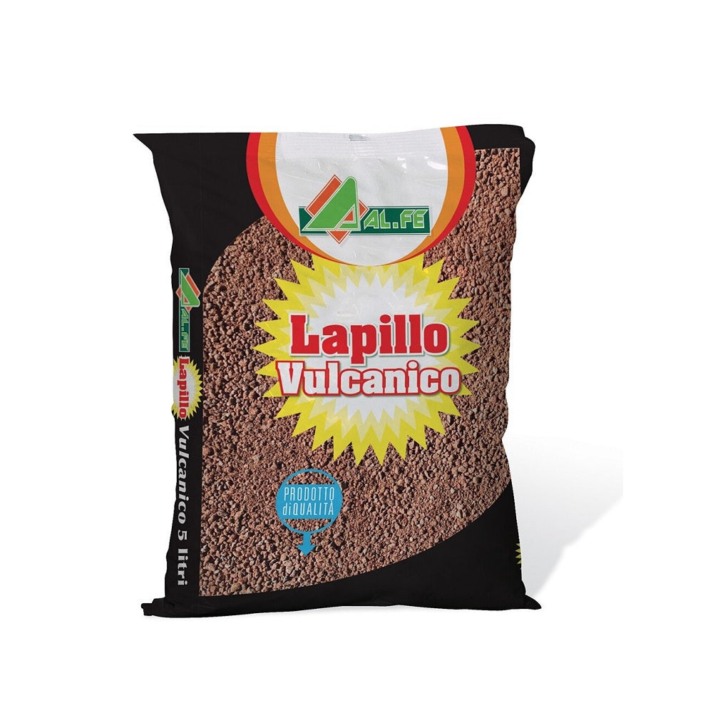 LAPILLO VULCANICO 5 L Lapillo per Pacciamatura 3/5 mm Cod. 1C04LAPIP05