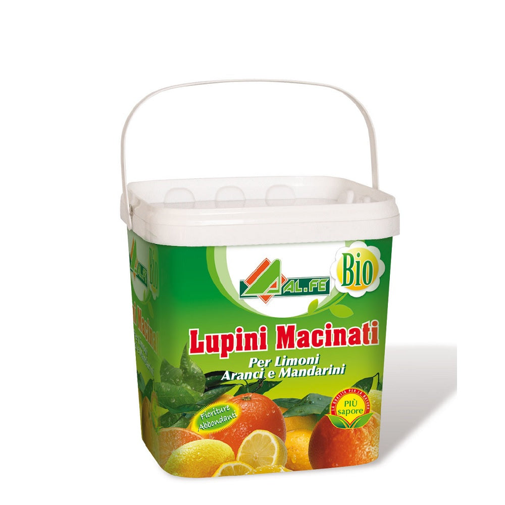 LUPINI MACINATI 3 Kg Concime per Limoni e Piante Acidofile Cod. 1B00LUPIC15