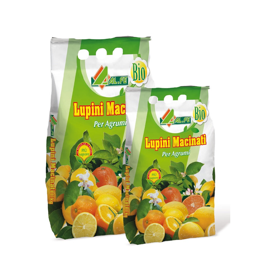 LUPINI MACINATI 5 Kg Concime per Limoni e Piante Acidofile Cod. 1B00LUPIC01