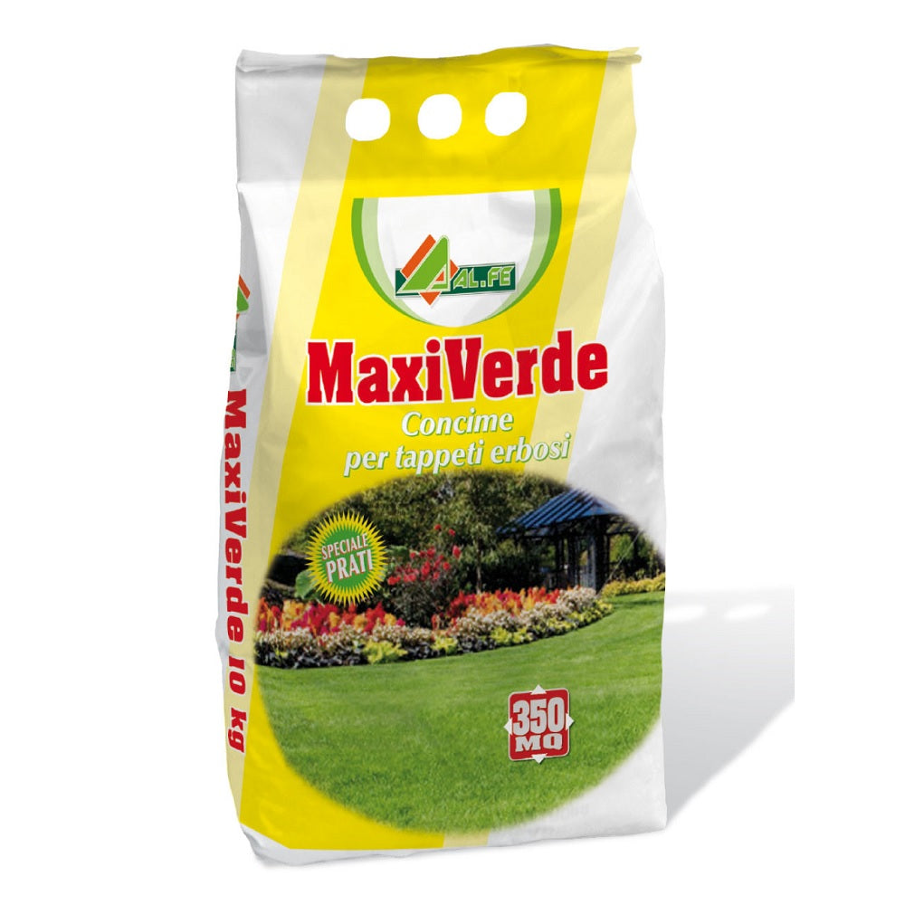 MAXI VERDE CONCIME 10 Kg CE Concime NPK (Mg, S) 15-5-20 (2.20) con Boro (B) e Zinco (Zn) a Basso Tenore di Cloro Cod. 1A00MXIVB05