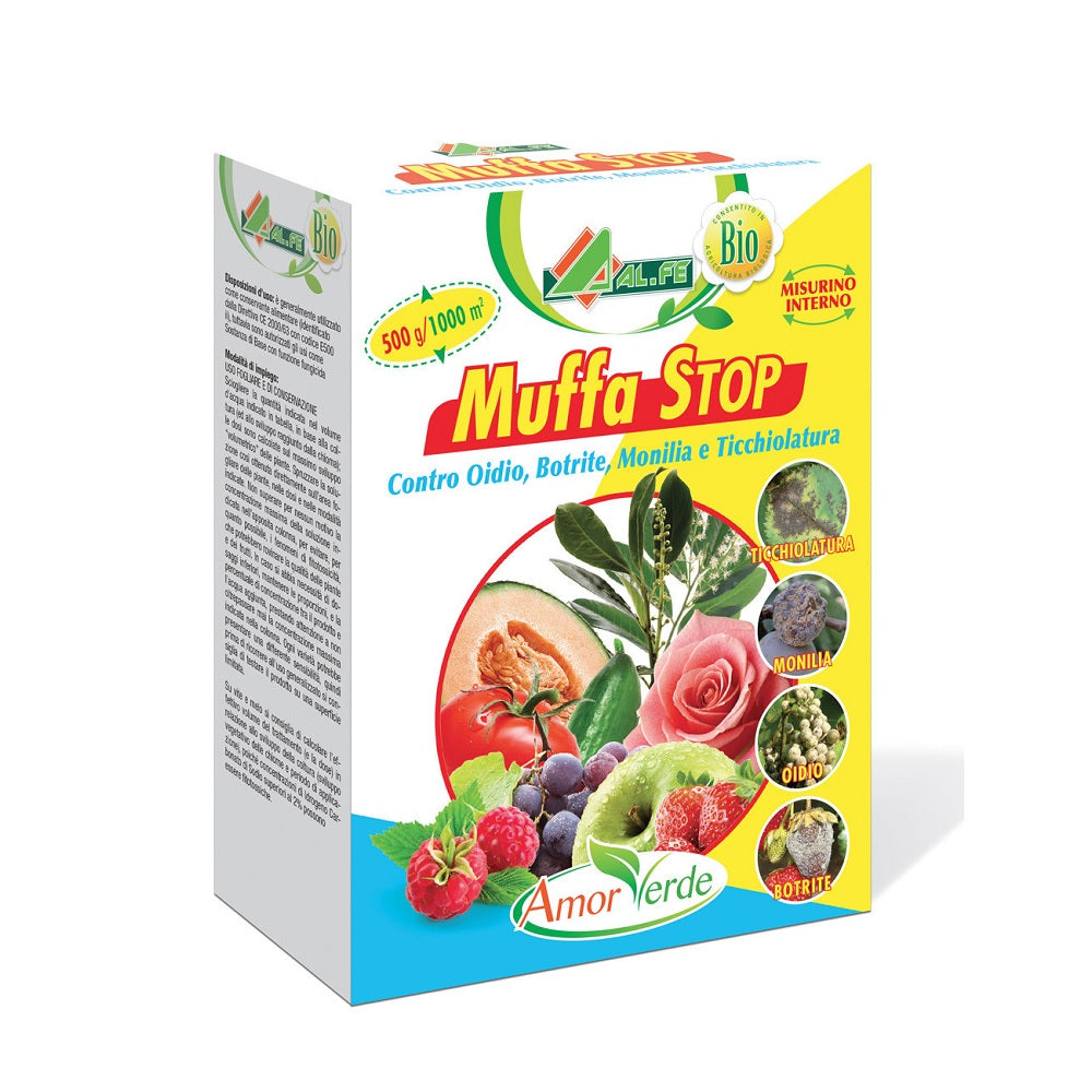 MUFFA STOP 500 g Contro Oidio e Ticchiolatura Cod. 1E01IDRCC10