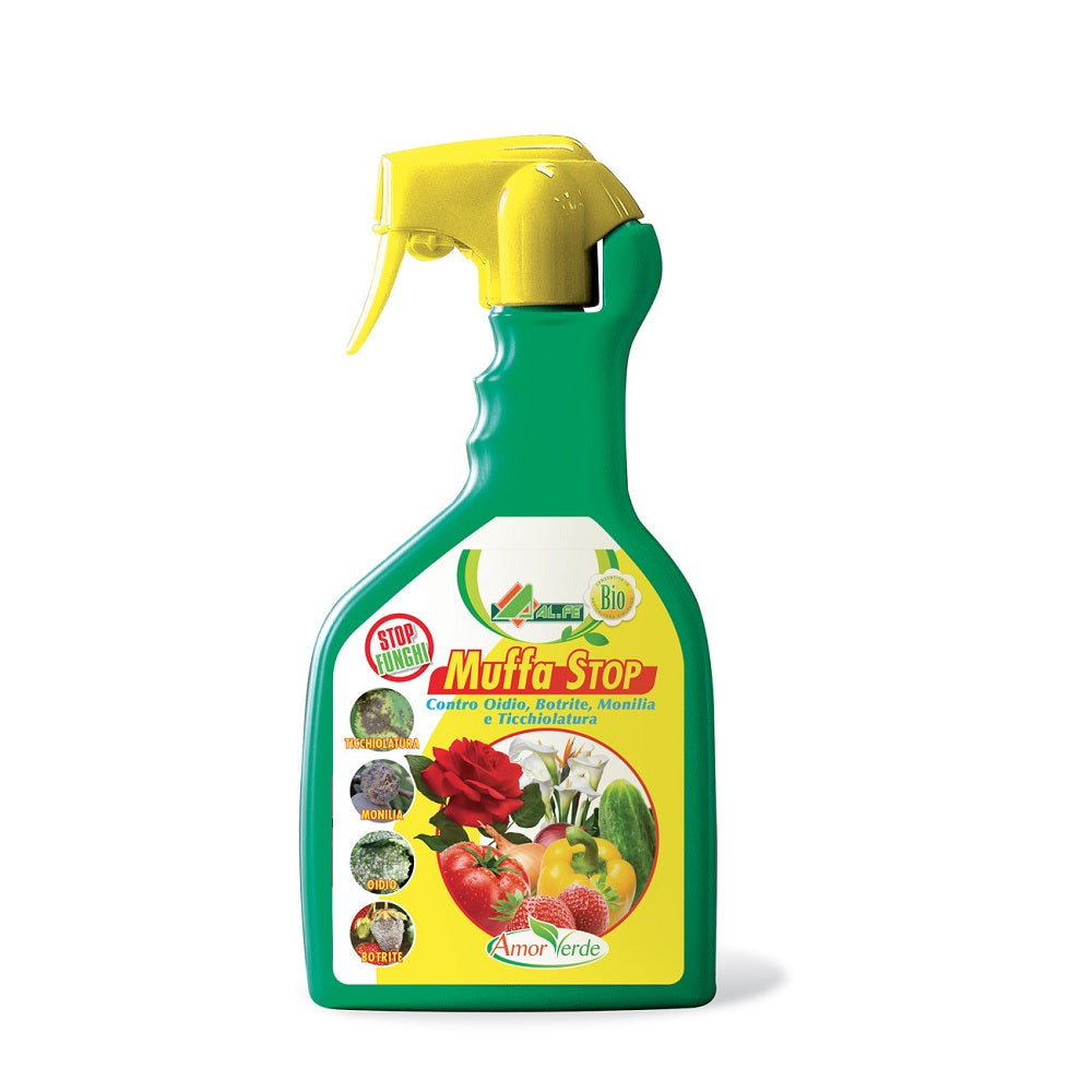 MUFFA STOP PRONTO USO 750 ml Sostanza di Base Impiegabile su Tutte le Orticole e Piante Ornamentali Cod. 1E01MUFFC10
