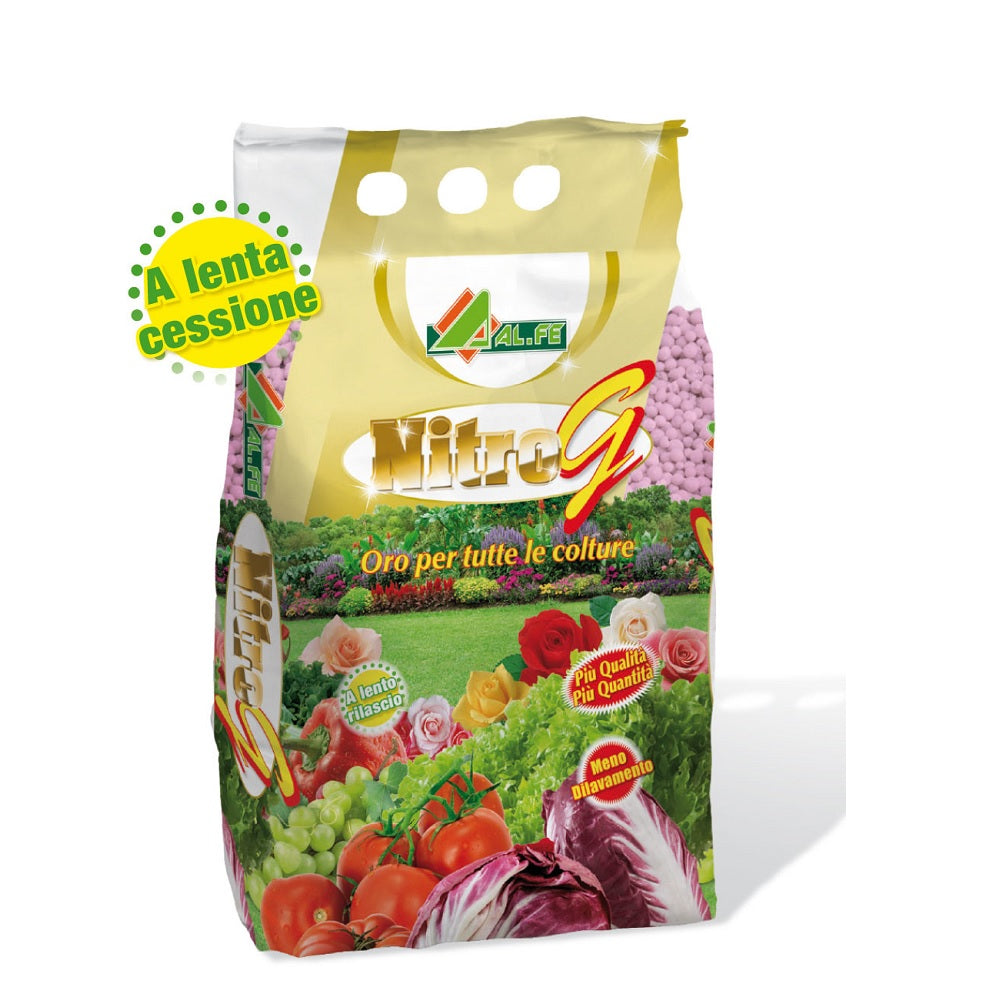 NITRO G CONCIME 4 Kg NPK (MgO) (SO3) 15.9.15 (2) (20) A Cessione Controllata Cod. 1A00NITGC01