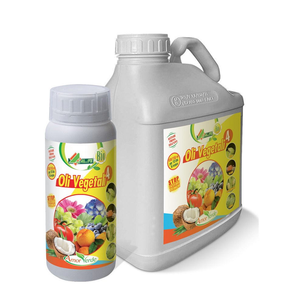 OLI VEGETALI 5 L Corroborante Esclusivo per la Difesa delle Piante a Base di 4 Oli Vegetali Cod. 1I09OLIVP05