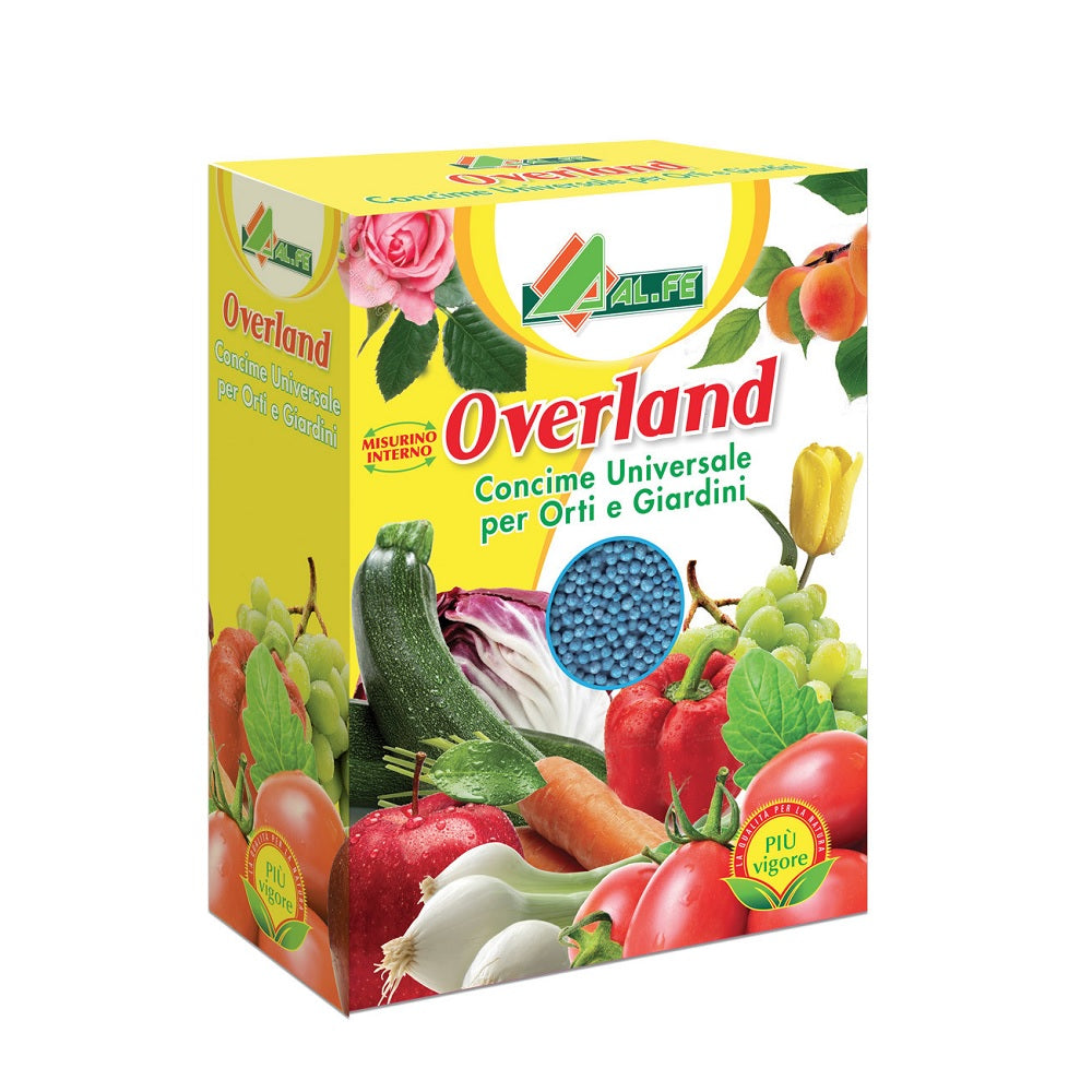Overland Concime 1 Kg CE - Concime NPK 12.12.17 con Zinco (Zn) Cod. 1A00OVERC02