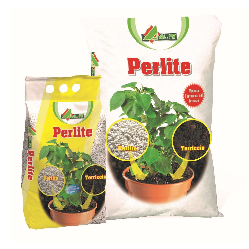 PERLITE 5 L Perlite Espansa, Granulometria: 2-5 mm, pH: 6,5-7,5 Cod. 1C00PERLC05