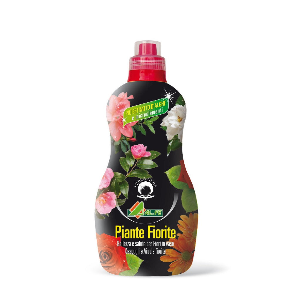 PIANTE FIORITE LIQUIDO 1 Kg Concime Organo-Minerale NPK (C) 6-4-6,5 (3) con Microelementi Cod. 1A01PIFIC06