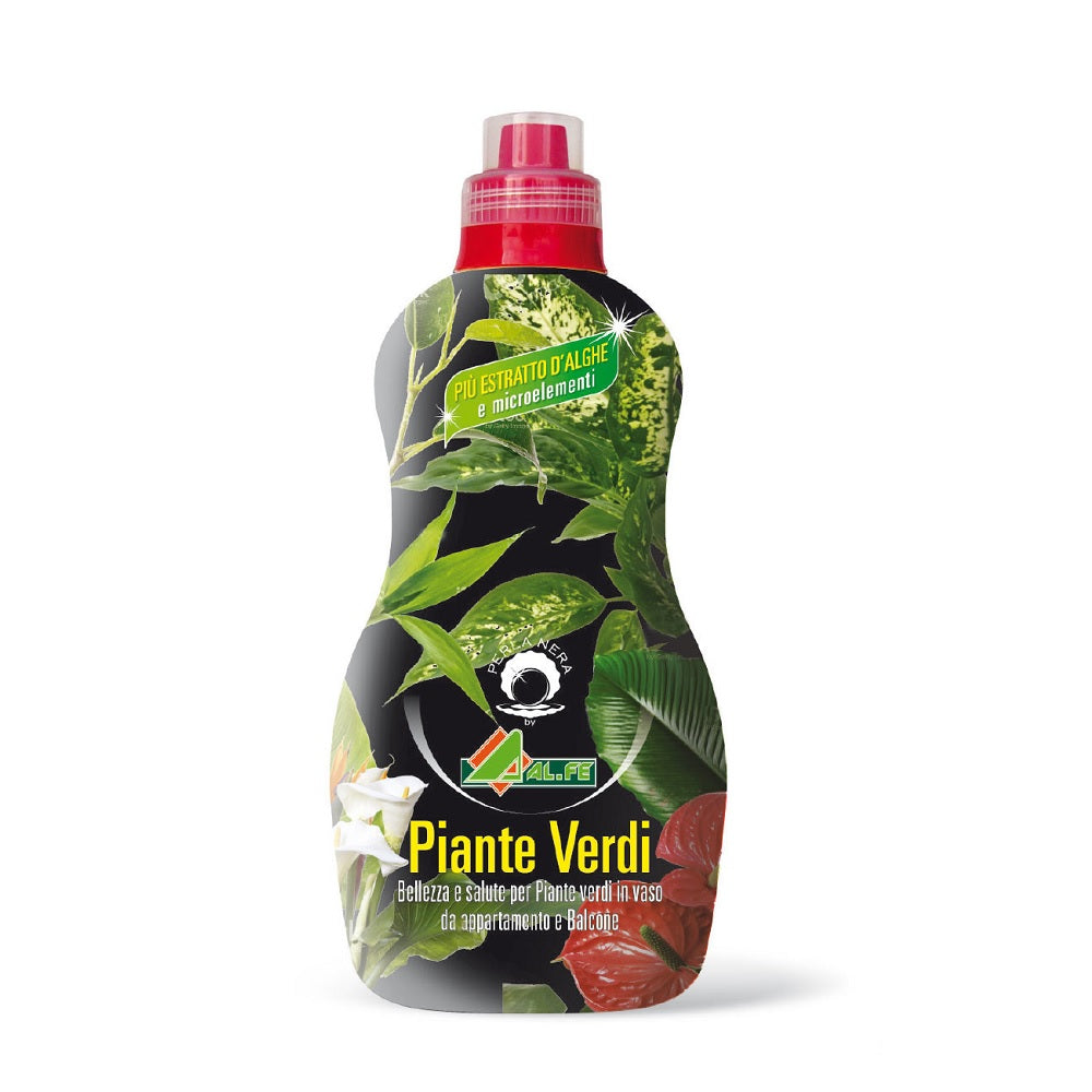 PIANTE VERDI LIQUIDO Concime Organo-Minerale NPK (C) 7-4-6 (3) con Microelementi Cod. 1A01PIVEC06