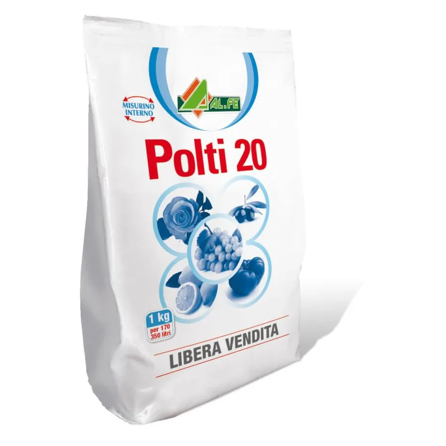 POLTI 20 5 Kg Concime CE - Miscela di Microelementi Rame (CU) e Manganese (Mn) Rame (Cu) Cod. 1F01POLFC05