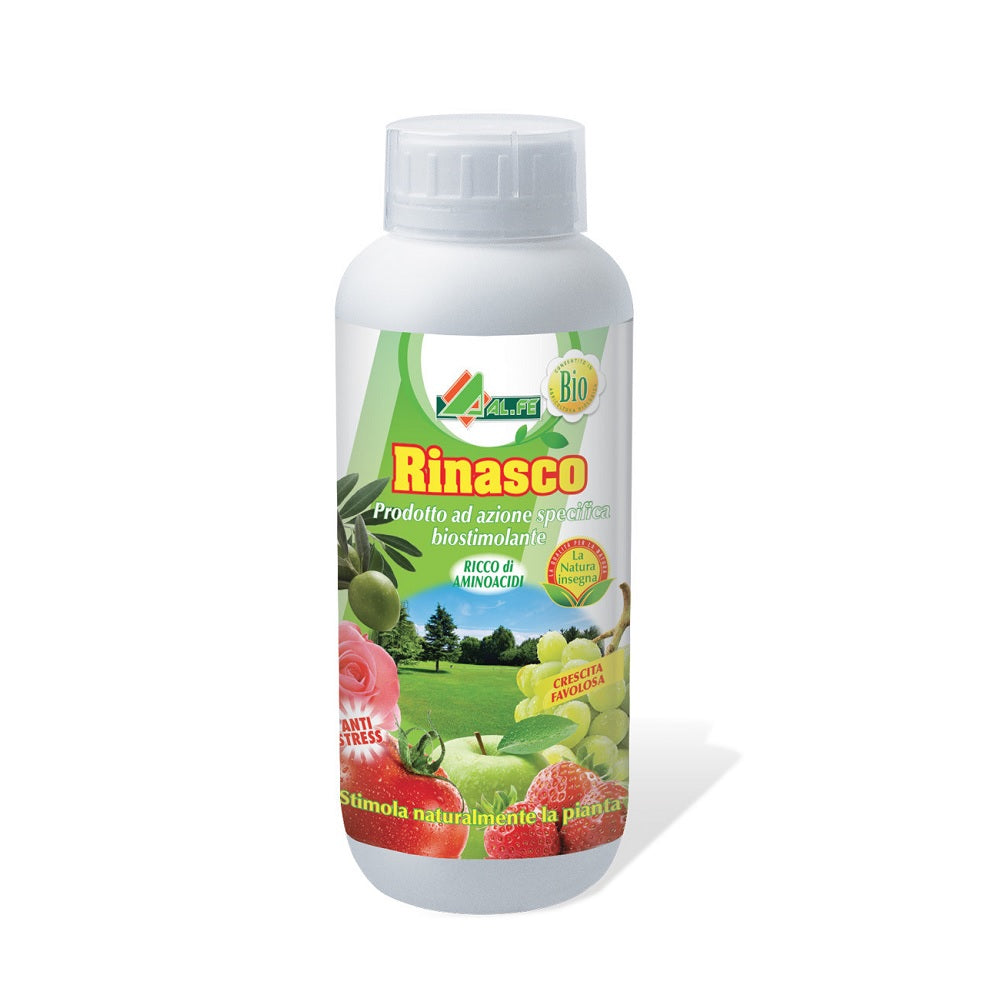 RINASCO 1 Kg Biopromotore con Azione Stimolante e Antistress Contenente Aminoacidi Liberi Cod. 1A01RICOC09