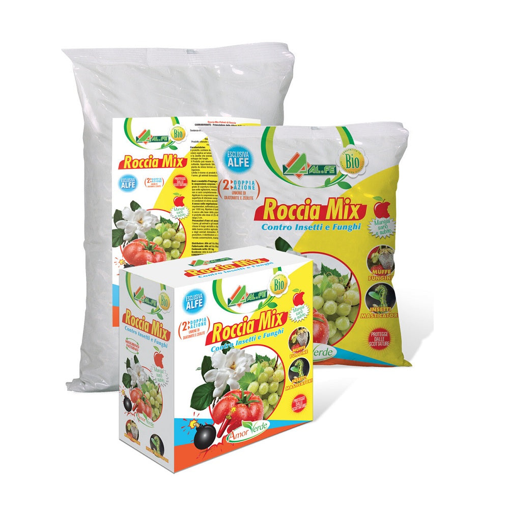 ROCCIA MIX 20 Kg Corroborante Potenziatore delle Difese Naturali delle Piante Cod. 1I09ROCXP06