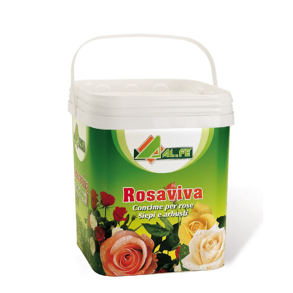 ROSAVIVA Concime 4 Kg CE - NPK (S) 10-7-15 (15) Basso Tenore di Cloro Cod. 1A00ROSVC08
