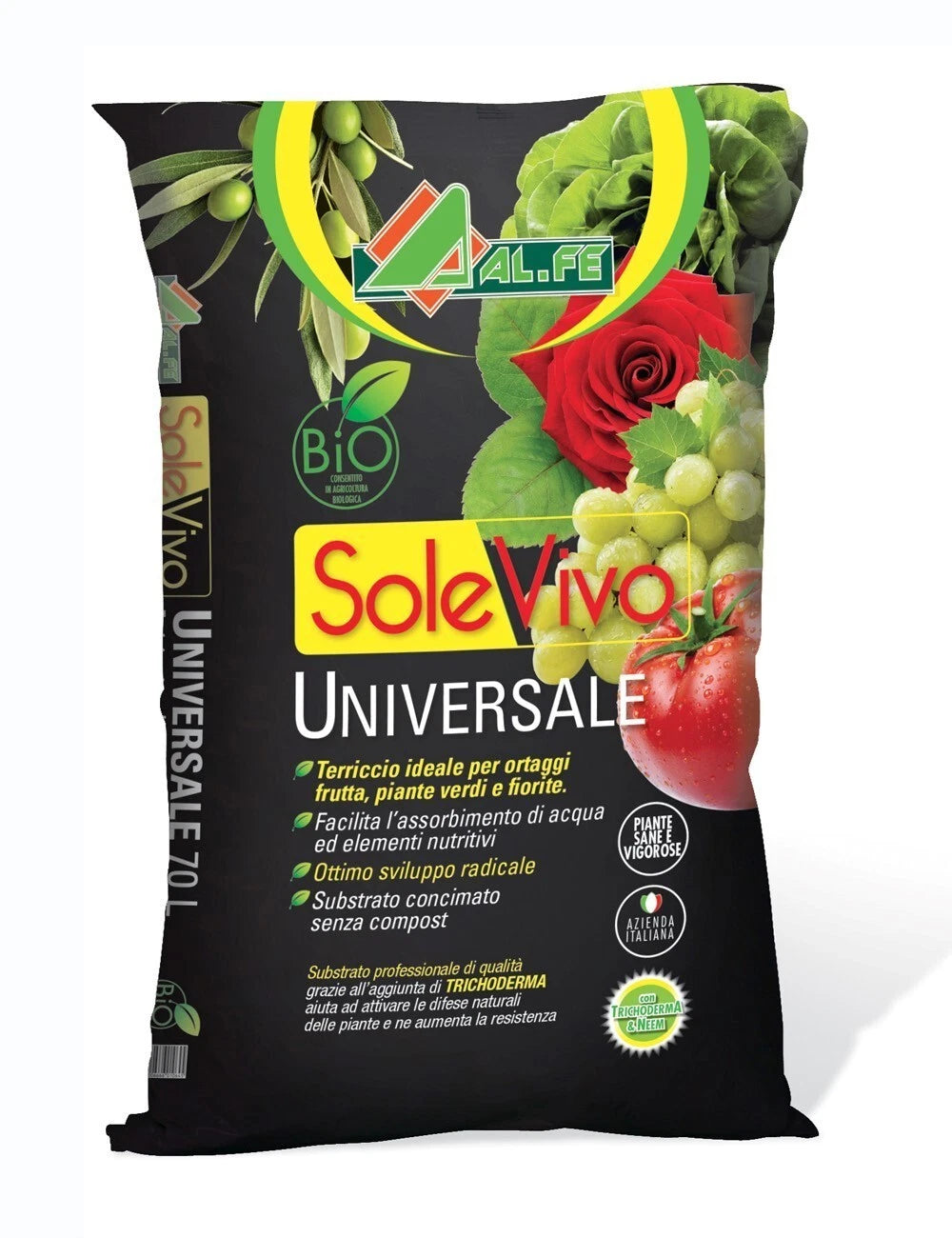Solevivo Universale nero 70 L