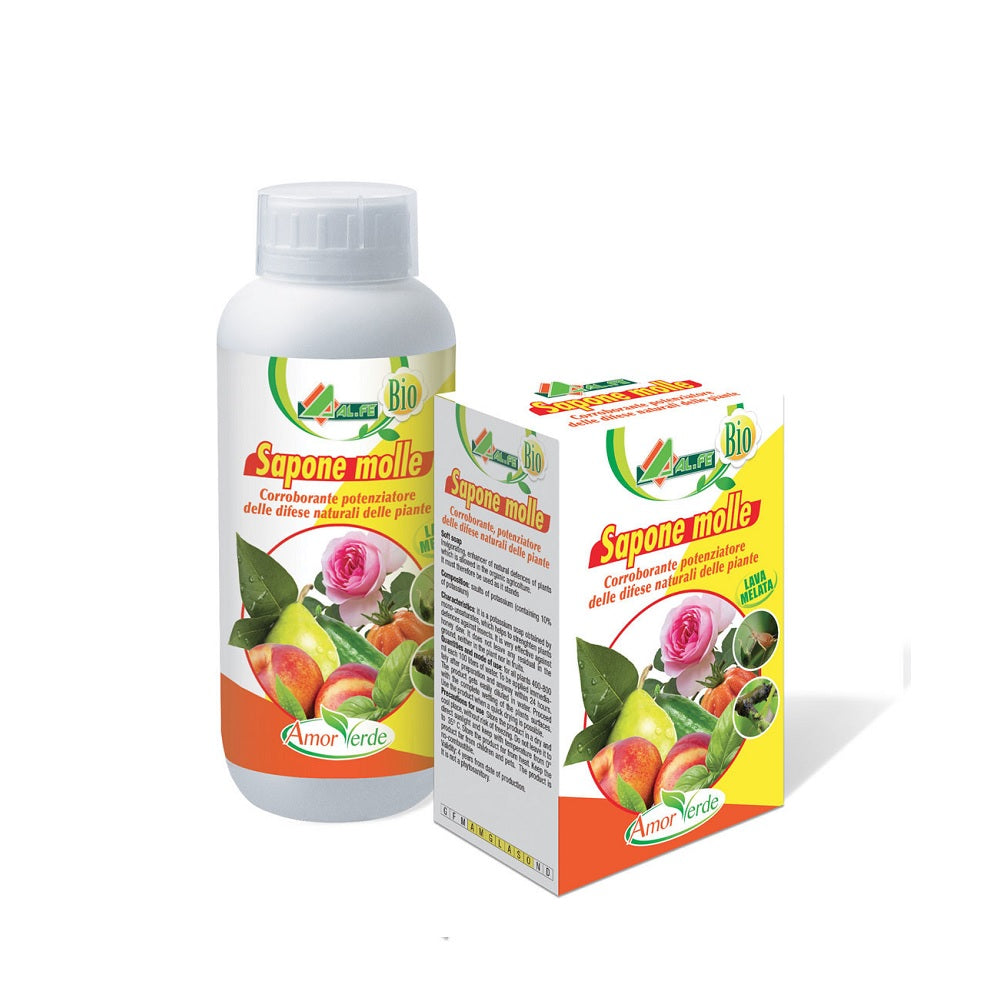 SAPONE MOLLE 1 L Soluzione di Sali di Potassio (contenente il 8,3% di K) Cod. 1I01SAPMC06