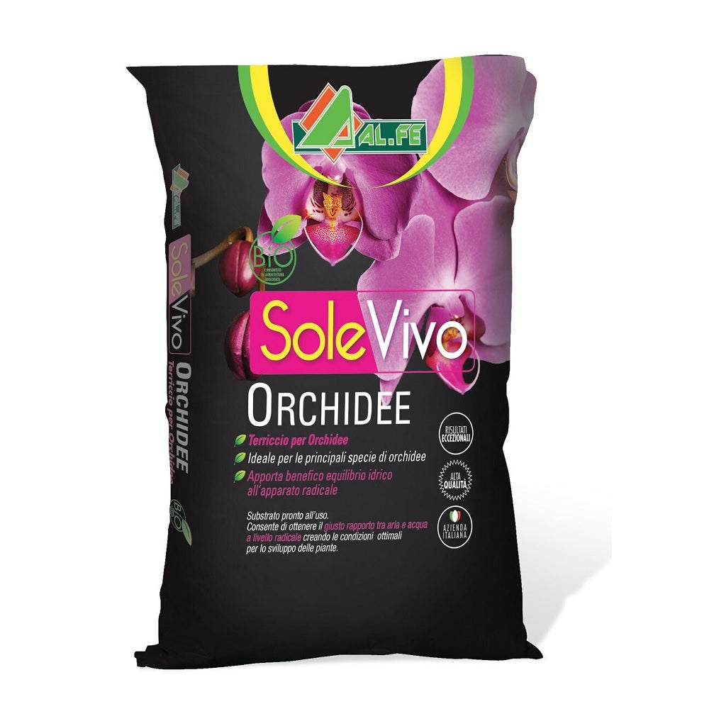 SOLEVIVO ORCHIDEE 5 L Substrato per Orchidee Cod. 1B06SVORP05