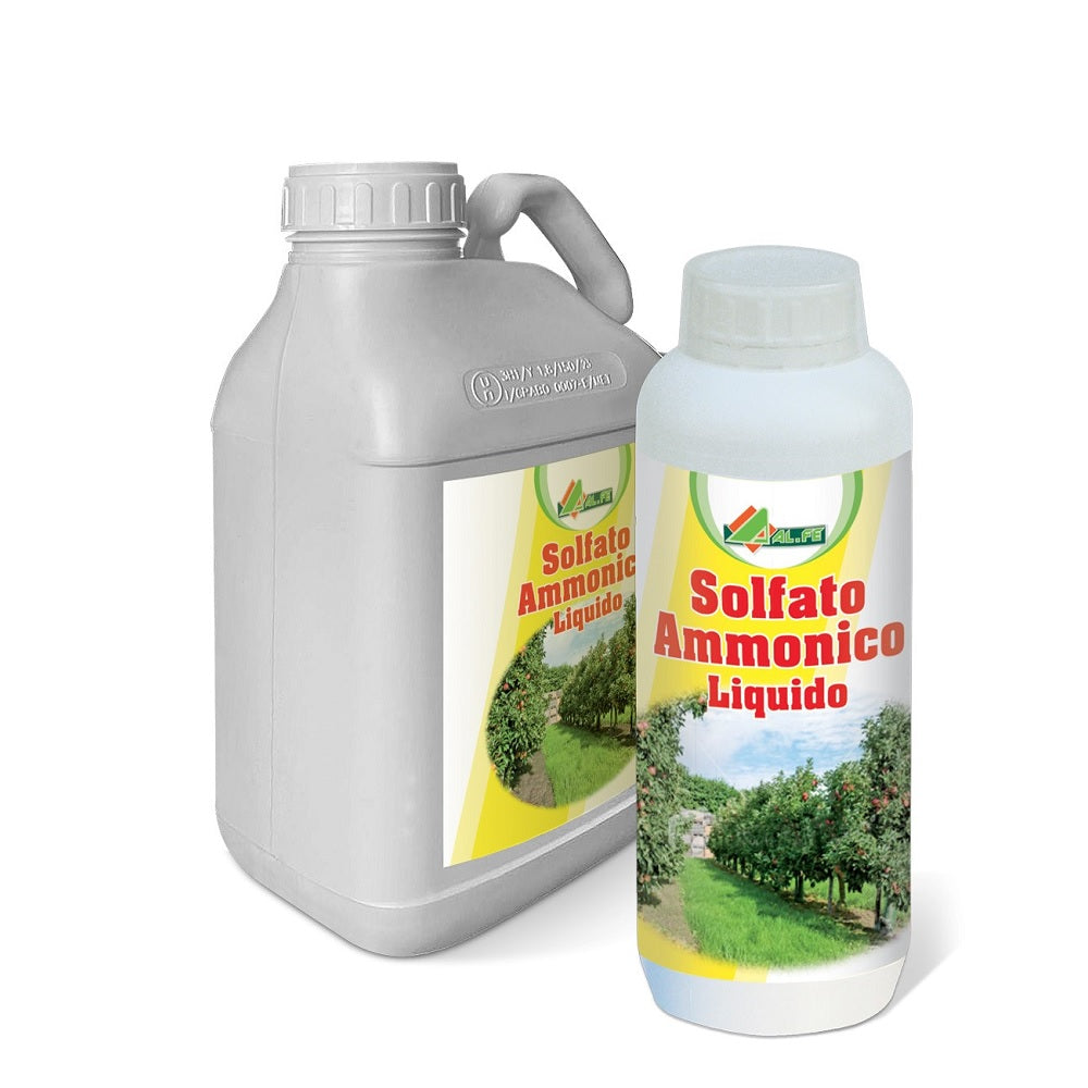 SOLFATO AMMONICO LIQUIDO 1 Kg Sospensione di Solfato Ammonico N 8% Cod. 1A01SAMMC06
