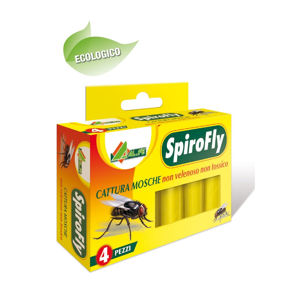 SPIROFLY Trappole Adesive per Mosche e Insetti Volanti Cod. 1U05SPIFC00