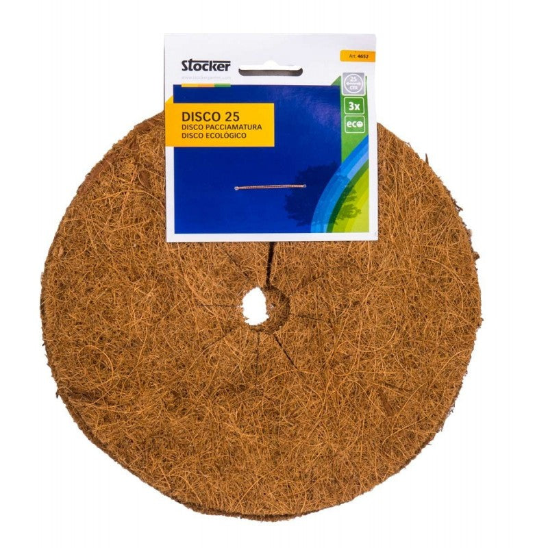 Disco Pacciamatura in Cocco 35 cm Stocker Art. 4653